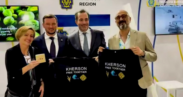 Делегація / Скріншот з відео Херсонської ОВА