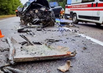 Деталі ДТП з туристичним автобусом на трасі біля Городка — Львівщіна