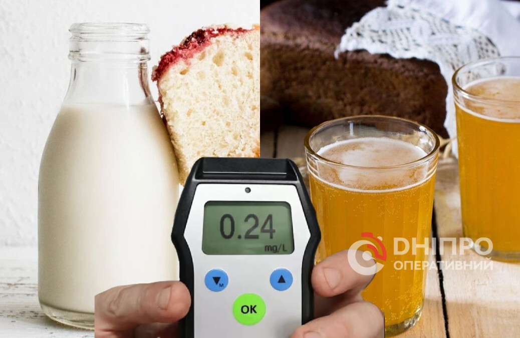 Штраф за випитий квас чи кефір за кермом