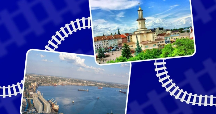 Колаж / Укрзалізниця