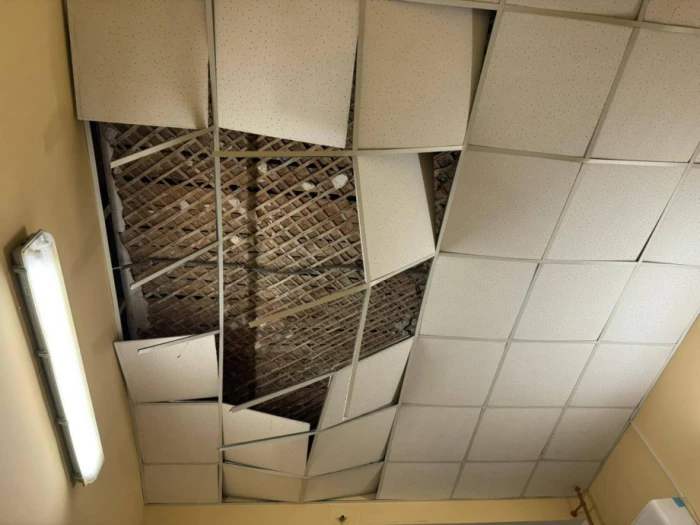 Лікарня після російського обстрілу ввечері 1 липня / Херсонська ОВА