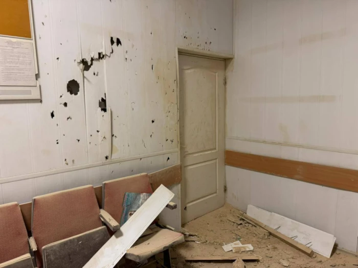 Лікарня після російського обстрілу ввечері 1 липня / Херсонська ОВА