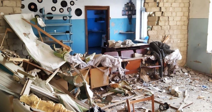 Наслідки обстрілу в Дудчанах на Херсонщині / Херсонська ОВА