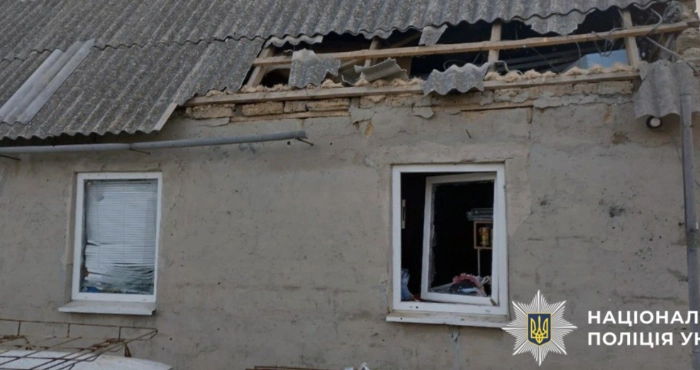 Російська армія обстрілює Херсонщину/Національна поліція України