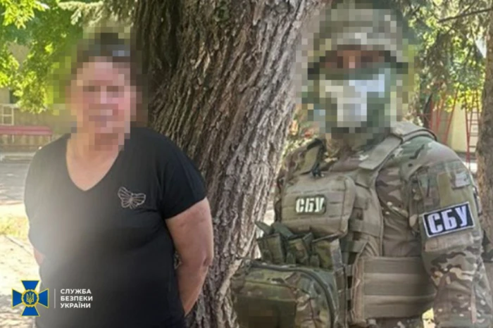 Затримання колаборантів у Херсоні / Фото СБУ