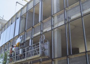 Школа на вул. Героїв Крут: будівництво триває активно і під пильним наглядом