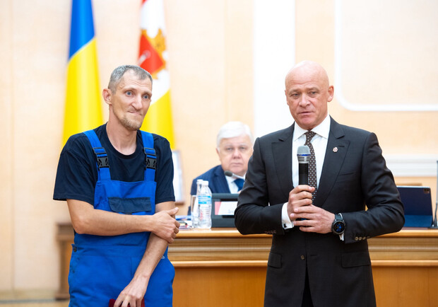 Олег Мосензов с Геннадием Трухановым. 