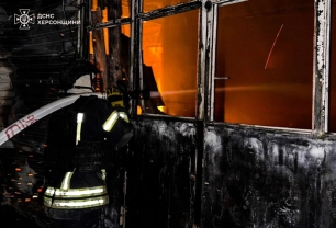 Ліквідація наслідків обстрілу / ДСНС України