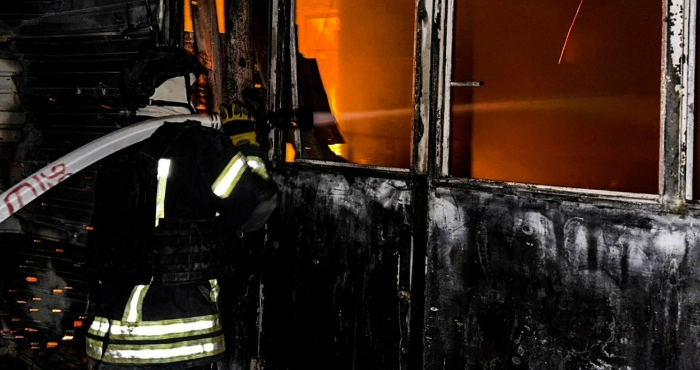 Ліквідація наслідків обстрілу / ДСНС України