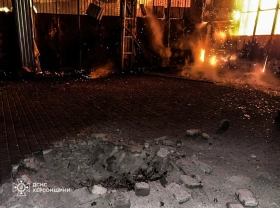 Ліквідація наслідків обстрілу / ДСНС України