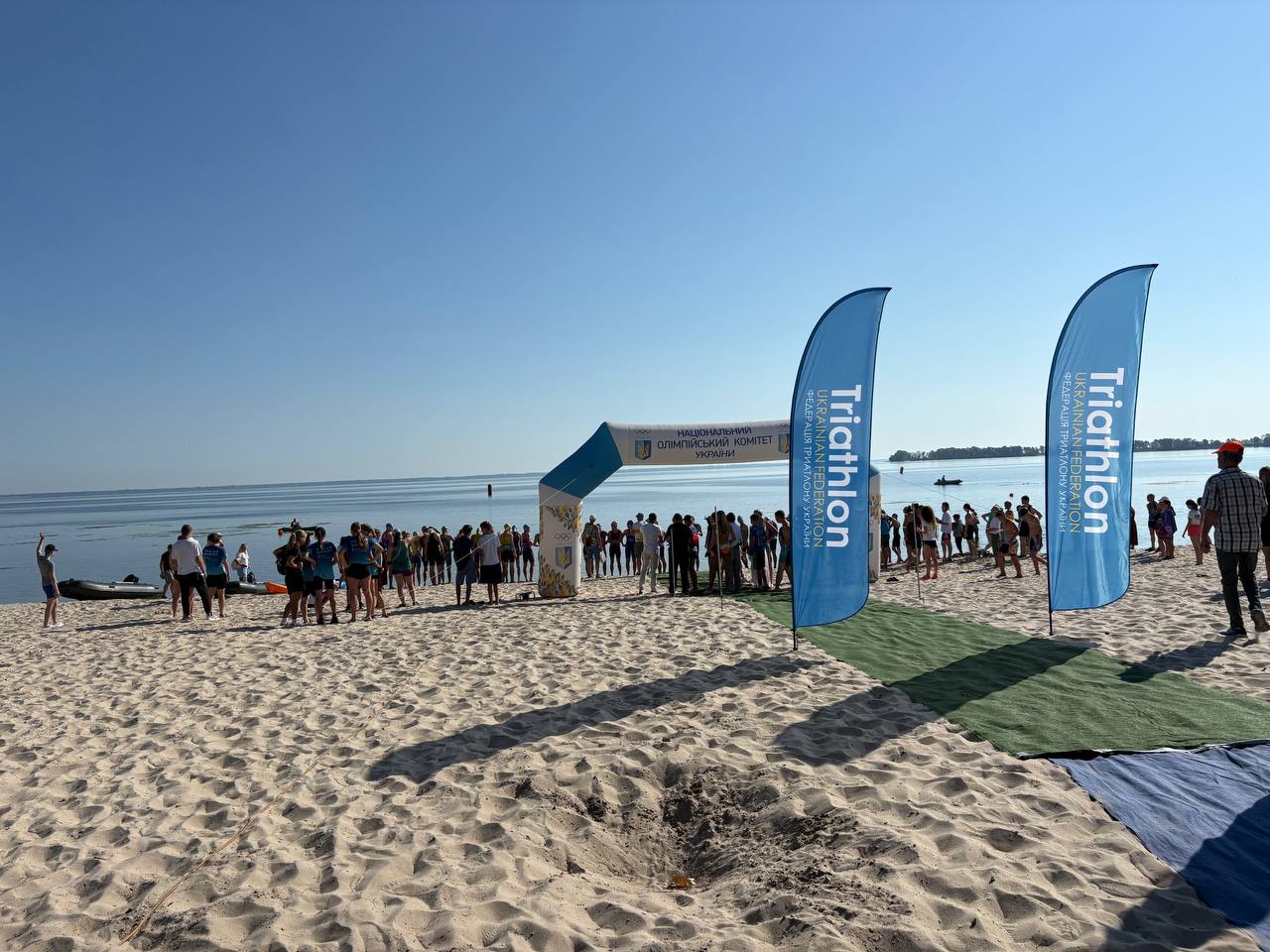 Змагання з триатлону в Черкасах