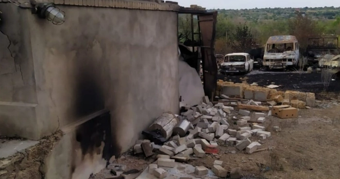 Наслідки обстрілів / Херсонська ОВА