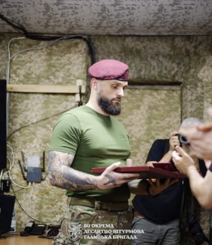 Президент надав звання Героя України командиру роти 80-ї Галицької бригади