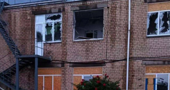 Наслідки обстрілів / Херсонська МВА