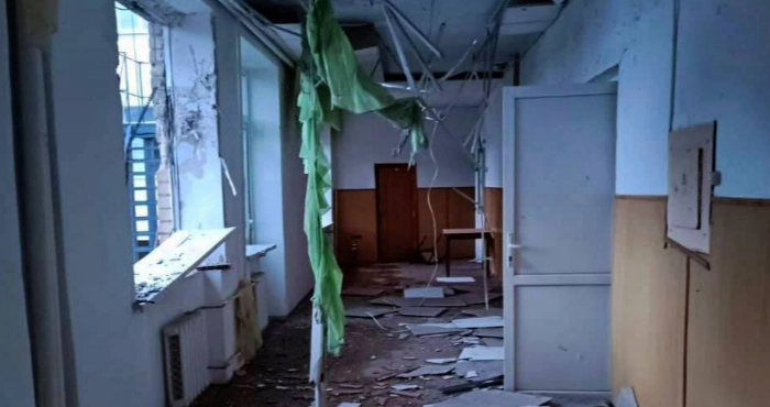 Наслідки обстрілів / Херсонська МВА