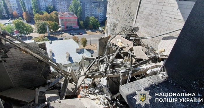 Руйнування в Херсоні / Національна поліція України