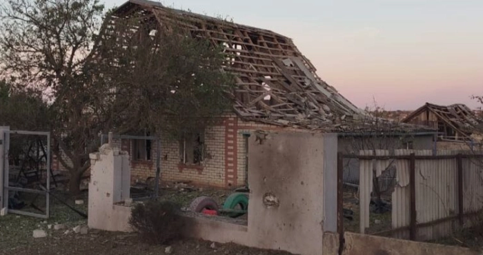 Наслідки обстрілу Інгульця / Херсонська обласна прокуратура