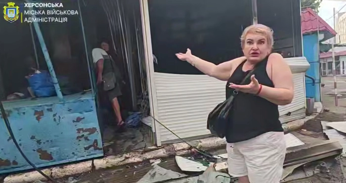 Наслідки обстрілів / Херсонська МВА
