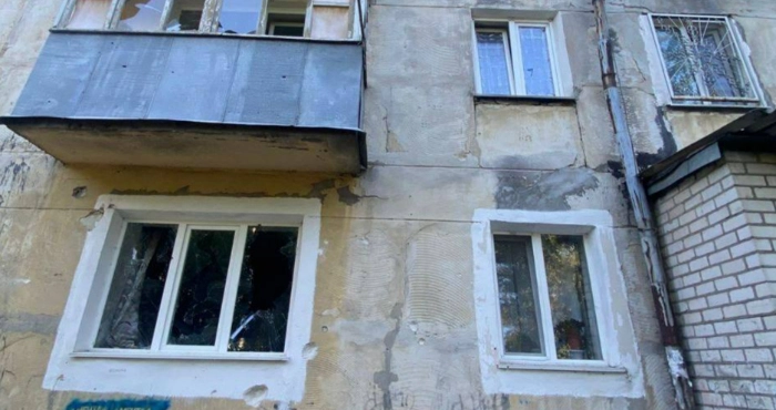 Наслідки обстрілів / Херсонська МВА