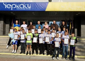 У Черкасах відзначили юних чемпіонів України з футзалу — Новости Черкасс
