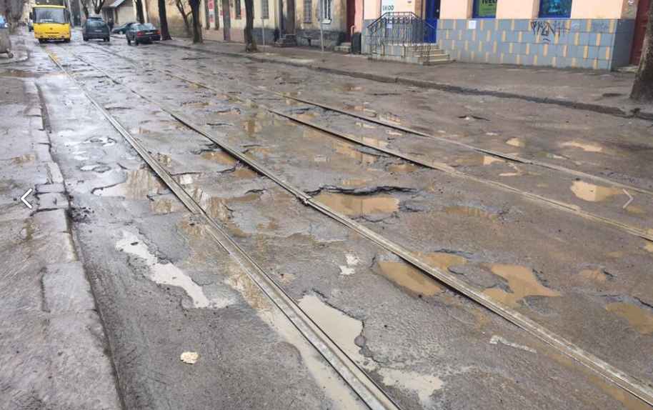 вулиця Замарстинівська ремонт дороги