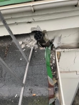 Наслідки ракетного обстрілу / Головний Рабин України