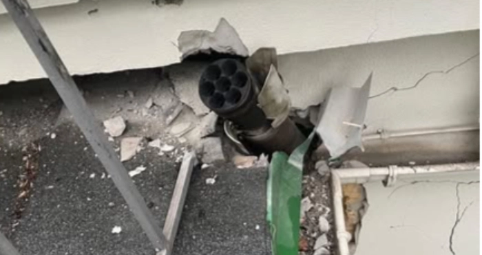 Наслідки ракетного обстрілу / Головний Рабин України