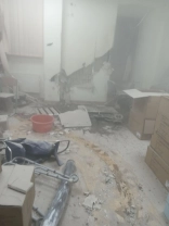 Наслідки ракетного обстрілу / Головний Рабин України