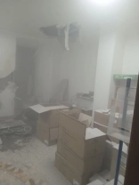 Наслідки ракетного обстрілу / Головний Рабин України