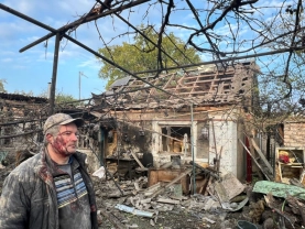 Наслідки обстрілу / Херсонська ОВА