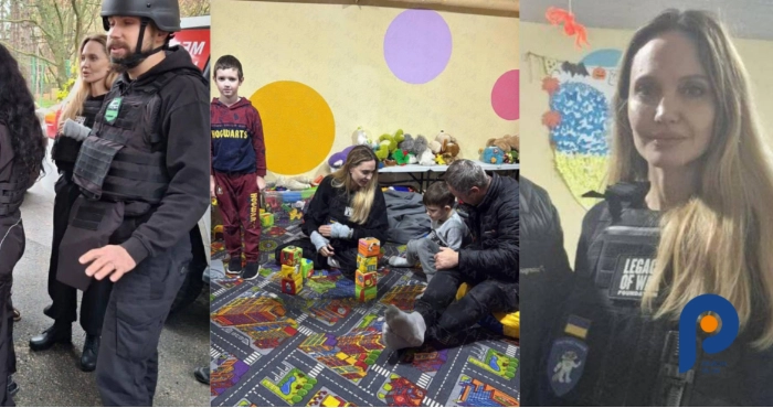 Анджеліна Джолі в Херсоні / Колаж Район.Херсон