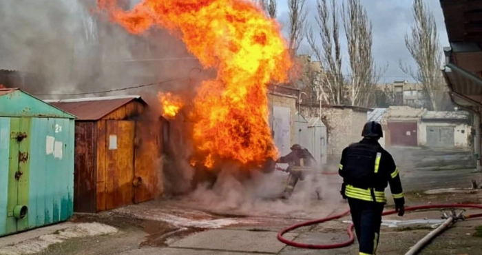 Ліквідація пожежі / ДСНС України