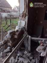 Обстріл Зеленівки / Херсонська МВА