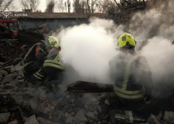 У Києві завершили аварійно-рятувальні роботи після комбінованого обстрілу