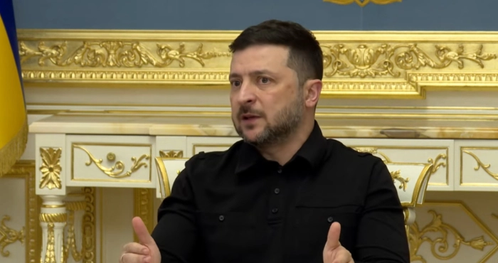 Володимир Зеленський / Скриншот відео брифінга 7 листопада 2025 року