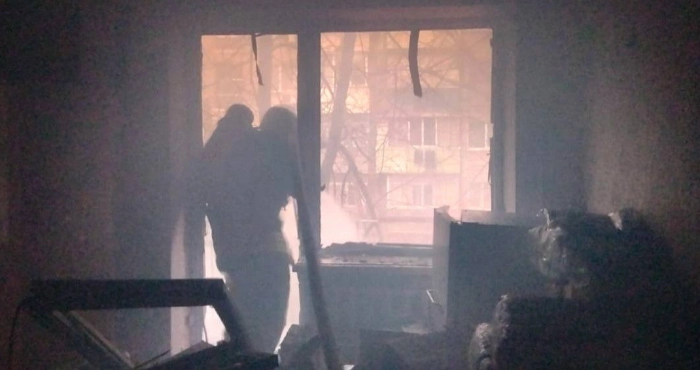 Ліквідація пожежі / ДСНС Херсонщини