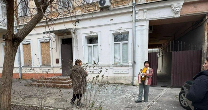 Наслідки обстрілів / Херсонська МВА