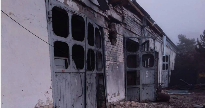 Наслідки обстрілів / Херсонська МВА