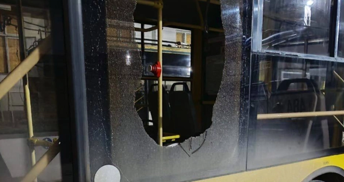 Наслідки нічного обстрілу / Херсонська МВА