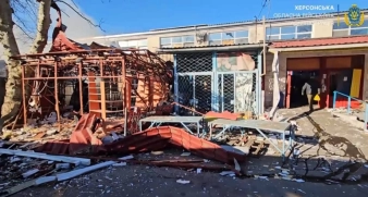 Наслідки обстрілу / Херсонська ОВА