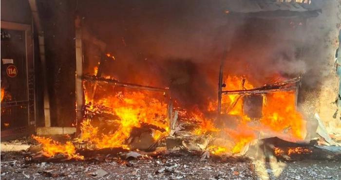 Наслідки обстрілу / Херсонська ОВА