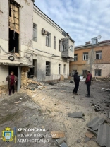 Наслідки обстрілів / Херсонська МВА