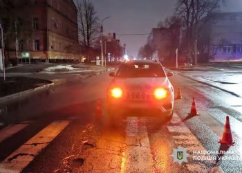 На пішохідному переході у Черкасах збили чоловіка — Новости Черкасс