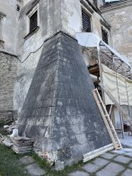 Поляки відреставрують другий поверх вежі Олеського замку – 02