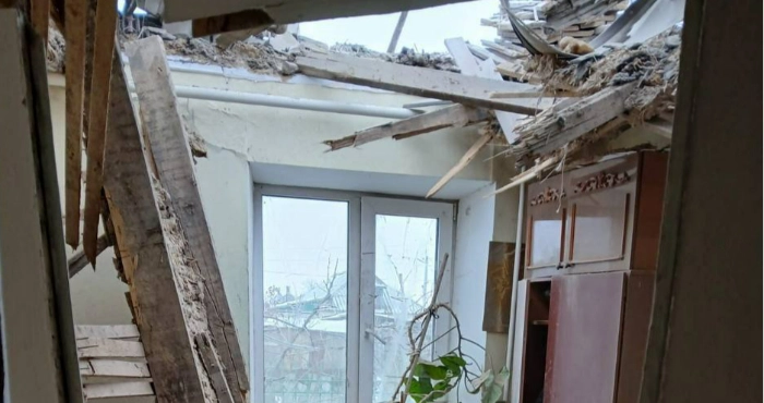 Наслідки обстрілів / Херсонська МВА