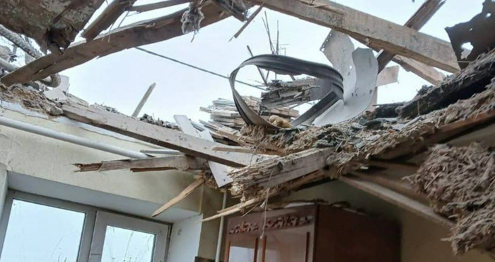 Наслідки обстрілів / Херсонська МВА