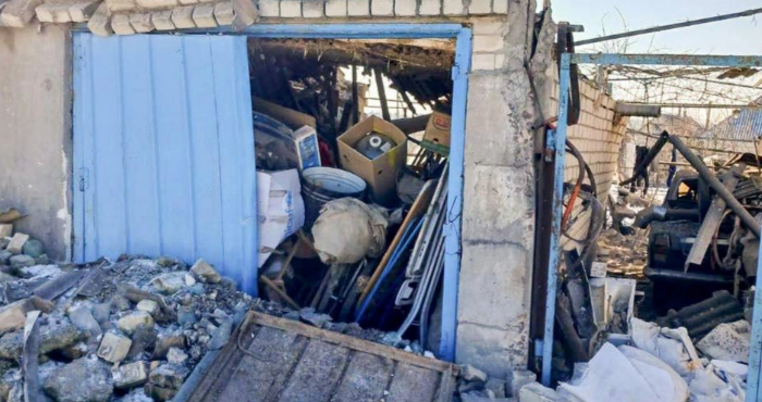 Наслідки обстрілів / Херсонська МВА