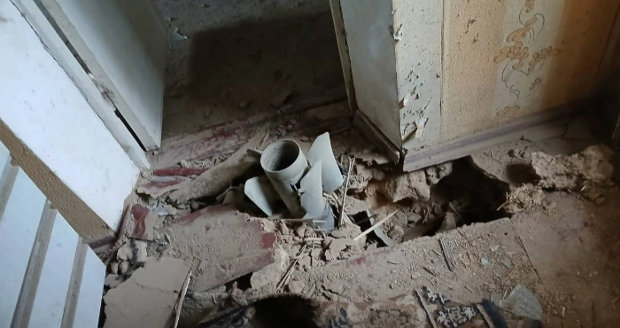 Наслідки обстрілу / Херсонська МВА