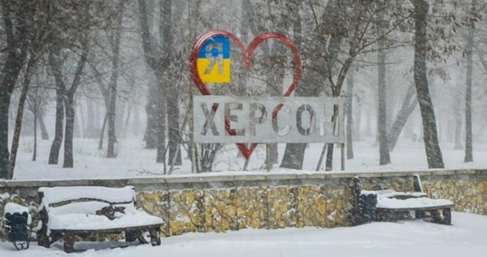 Засніжений Херсон / Ілюстративний матеріал
