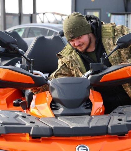 Бригаді зі Львівщини на передову передали квадроциклів та багі на 12 млн грн